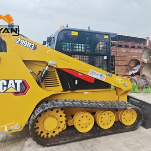 Cargadora de orugas usada CAT 299D3 de alto rendimiento para trabajos agrícolas, paisajismo, demolición y construcción en espacios reducidos. - Product Image 2