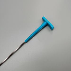 Video laringoskop entübasyonu için yeniden kullanılabilir paslanmaz çelik sert endotrakeal tüp Stylet - Product Image 2