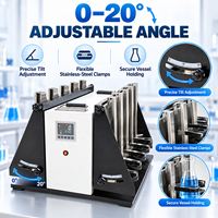 Agitateur numérique vertical Cenlee 6/8 positions pour entonnoir de séparation de laboratoire 1000 ml, machine d'extraction liquide par agitation