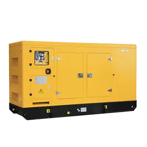 AOSIF Silent 150 kva 120 kw Power Generator Set Diesel power by UK Engine 1106A-70TAG4 Generator 200 KVA