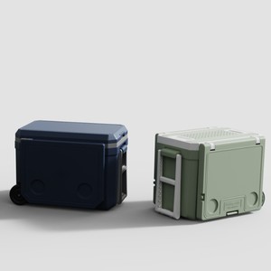 Cooler de Trolley para Exterior, Cooler de Camping com Múltiplas Opções de Cores e Vários Coolers Ultra-grandes para Bebidas Quentes e Frias - Product Image 1
