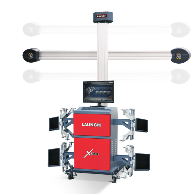 Launch 3D Used Wheel Alignment Machine X-831S