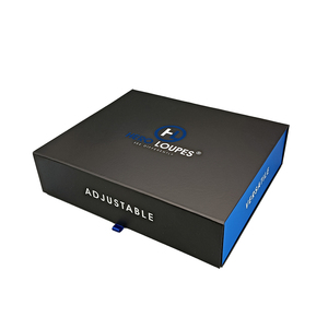 Custom magnet luxury packaging <b>boxes</b> recyclable folding <b>paper</b> magnetic gift box with ribbon tips - Product Image 2