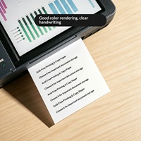 Papier copie A4 sans acide 70 g/m², papier d'impression recto-verso, surface lisse, sans bourrage de papier, papier copie pour imprimante de bureau, papier de bureau A4