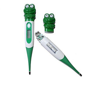 Y tế điện tử kỹ thuật số Nhiệt kế nóng bán an toàn không có thủy ngân mềm linh hoạt ếch phim hoạt hình nhiệt kế máy đo huyết áp - Product Image 2