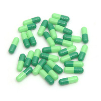 Capsules végétales HPMC vides de taille 00, colorées et personnalisées en Chine