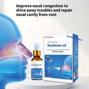 Aceite de Semillas de Xanthium Zhongyi Kang, <span class=keywords><strong>Gotas</strong></span> para la Congestión <span class=keywords><strong>Nasal</strong></span>, Aceite Esencial Herbal de 10 ml, Certificado CE, Alivio para la Nariz Seca y con Picazón, Calmante - Product Image 4