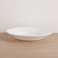 Service de vaisselle en verre opale texturé, assiettes, bols et tasses à surface gaufrée, vente en gros, vaisselle personnalisée, ensemble de 20 pièces