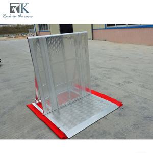 Barrera Plegable de Aluminio para Control de Multitudes, Valla Modular para Festivales al Aire Libre en Oferta - Product Image 6