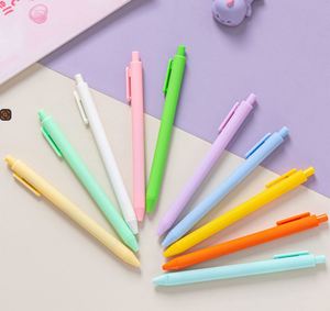Wholesale <b>Refill</b> Custom Advertising <b>Pen</b> Push Button Print Logo Custom Made Macaron New Style Ball Ballpoint <b>Pen</b> - Product Image 4