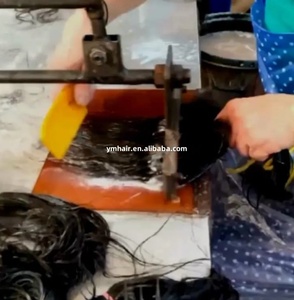 Une machine pour diriger la cuticule des cheveux dans la même direction des cheveux <span class=keywords><strong>Martin</strong></span> non-remy aux cheveux <span class=keywords><strong>Martin</strong></span> Remy - Product Image 5