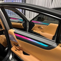 Éclairage d'ambiance dynamique en cristal pour l'intérieur de voiture, modèle original, pour Lexus ES 2018-2025