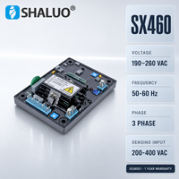 Régulateur de tension automatique SX460, stabilisateur AVR triphasé 220V, pièces détachées pour groupe électrogène diesel