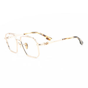 Lunettes optiques tendance 2026 pour femmes, monture héptagonale écaille de tortue, style rétro, pour motocross et conduite, pour hommes et femmes, vente en gros Guangdong, logo personnalisé - Product Image 4