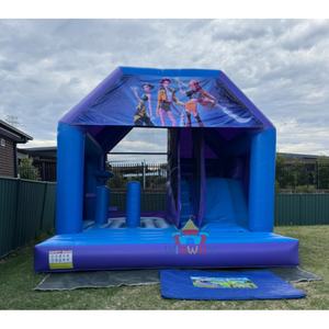 <span class=keywords><strong>Castillo</strong></span> Inflable Comercial de Alta Calidad, Estilo Coreano, Combinado, Material de PVC, para Alquiler en Exteriores, con Certificación CE - Product Image 5