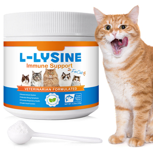<span class=keywords><strong>Poudre</strong></span> de <span class=keywords><strong>lysine</strong></span> saveur saumon OEM ODM <span class=keywords><strong>pour</strong></span> chats soutien immunitaire et fonction oculaire supplément de soins de santé <span class=keywords><strong>pour</strong></span> animaux de compagnie - Product Image 1