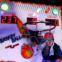 Machine de basket-ball électronique, jeu d'arcade de basket-ball, machine de tir au basket-ball automatique, dispositif de pointage, amusement
