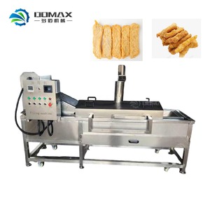 Prix usine Snack continu frites friture pommes de terre puce friteuse bande transporteuse pose frites machine à frire - Product Image 2