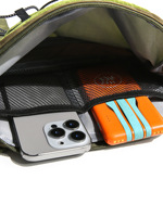 Sac banane/sac à bandoulière OEM/ODM Kawano Manxing en nylon color-block vibrant avec fermeture éclair, idéal pour les activités de plein air, le camping, la randonnée et le sport, pour couples