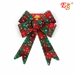 12 \ "X10 \" Pajarita de Navidad Decoración 240PCS/Carton Adorno festivo para decoraciones navideñas - Product Image 4