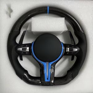 Volante completo de fibra de carbono de gamuza LED mejorado para <span class=keywords><strong>BMW</strong></span> X3 X4 X5 F10 F20 F30 F11 F44 F13 F15 F85 M6 - Product Image 1