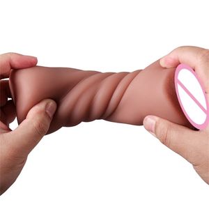 Juguetes realistas artificiales, copa de avión invertida de doble canal, masturbación sexual, producto adulto para hombres - Product Image 2