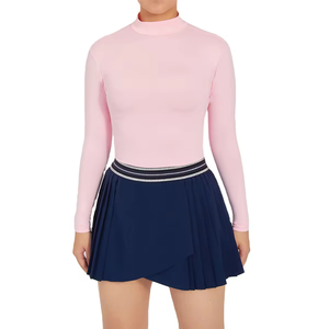 Toptan spor giysileri üreticileri Golf giyim vücut sıkı üstleri bayanlar uzun kollu nefes Golf gömlek Golf giysileri - Product Image 1