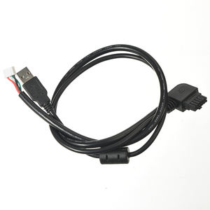 สายเคเบิล USB แบบขึ้นรูป MX3.0 PB สามารถปรับแต่งได้24AWG/2C + 26AWG/1C สำหรับการเชื่อมต่อข้อมูลและพลังงาน - Product Image 2