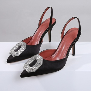 Chaud en gros dames bride à la cheville <span class=keywords><strong>sandales</strong></span> 8 <span class=keywords><strong>cm</strong></span> talons hauts <span class=keywords><strong>4</strong></span> <span class=keywords><strong>cm</strong></span> plate-forme compensée personnalisé clair Sexy cristal décapant chaussures pour les femmes - Product Image 3