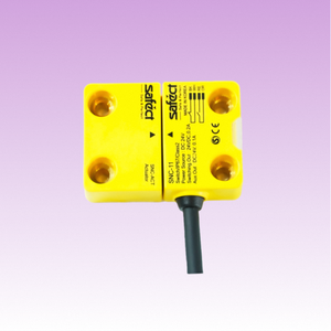 สวิตช์นิรภัยแบบไม่สัมผัส SNC-11(N 2M) พร้อมเอาต์พุตเสริม NPN และไฟ LED แสดงสถานะ ได้รับการรับรองมาตรฐาน IP67 สำหรับระบบอินเตอร์ล็อคเพื่อความปลอดภัยในอุตสาหกรรม - Product Image 1