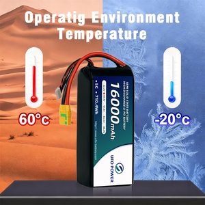 UFO POWER Drone Pili 12S 5C 44.4V 16000mAh 710.4Wh 300Wh/kg Yarı Katı Hal LiNiMnCoO2 500 Döngülü Drone'lar ve Robotlar için - Product Image 5