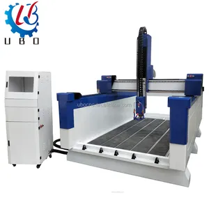 เครื่องแกะสลักหิน3D CNC เครื่องตัดหิน5.5KW ระบายความร้อนด้วยน้ำ CNC เราเตอร์หินอ่อน