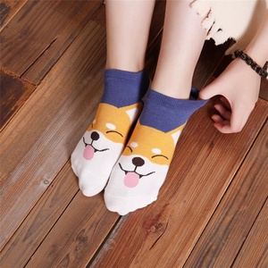 ถุงเท้าข้อสั้นลายการ์ตูนน่ารักกันลื่นสำหรับผู้หญิง ผ้าฝ้าย ลายสุนัข<span class=keywords><strong>ชิ</strong></span><span class=keywords><strong>บะ</strong></span>อินุ สไตล์เกาหลี แฟชั่นฤดูร้อน <span class=keywords><strong>ขาย</strong></span>ดี - Product Image 3
