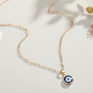 Wholesale Fashion New Jewelryurkish Devil Evil Eye Turkey Blue for Sweater Chain Accessory Women <b>Gift</b> - Product Image 2