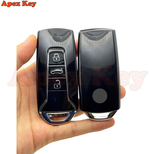 Boîtier de clé de voiture à 3 boutons pour Volkswagen VW MLB Magotan B8 Passat Touareg 2017 2018 2019 2020 2021 - Product Image 4