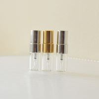 Boîte rigide personnalisée avec logo pour coffret découverte de parfums, flacons vides en verre miniatures de 2 ml, 3 ml, 5 ml, échantillons de parfum, boîtes avec cartes d'échantillons