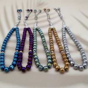Muslim Tasbih Islamic Middle East Gift Glass Prayer Beads for Ramadan - Product Image 5