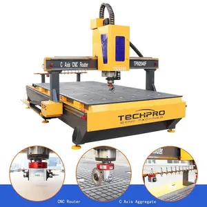 1325 wooden door design cnc router machine C axis atc cnc router 3d cnc wood carving engraving machine price