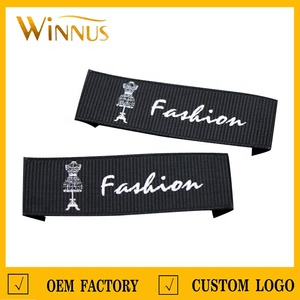 <span class=keywords><strong>Pas</strong></span> <span class=keywords><strong>cher</strong></span> bas quantité minimale de commande logo personnalisé imprimé vêtements robe sac à main chapeau lingerie perruque étiquettes de <span class=keywords><strong>couture</strong></span> étiquettes ruban gros-grain - Product Image 4