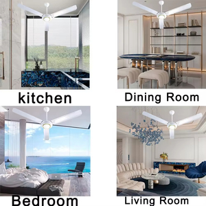 2025 mới thông minh 56 inch Quạt trần 5 tốc độ gió điều khiển từ xa AC động cơ sắt Kim Loại Lưỡi cho phòng ngủ 220V Điện nguồn điện - Product Image 6