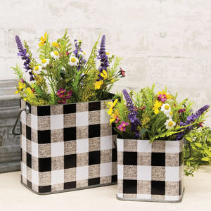 Jardinière suspendue 2025 pour décoration de la maison avec poignée en fer Jardinière de jardin en boîte à cocher Jardinière en fer - Product Image 5