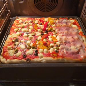 Bandeja de pizza rectangular de línea rústica 35x35x4h cm para uso de herramientas de torneado - Product Image 4