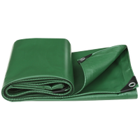 Bâche en toile PVC imperméable 420 GSM pour couverture de marchandises extérieures, résistante à la pluie et aux UV, tissu de haute qualité