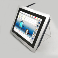 Panel PC Todo en Uno con Pantalla Táctil Integrada de 10.4 Pulgadas, 12V CC, Computadora Industrial en Stock y Accesorios, Interfaz de Audio USB