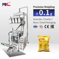 Machine d'emballage automatique multifonction pour snacks, chips, biscuits, noix, bonbons, épices, sucre, remplissage, scellage et emballage