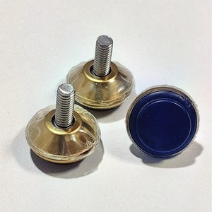 Furniture Leg <b>Adjustable</b> Universal Feet Gold Stainless Steel 61525mm For Chair Home Office - Product Image 2