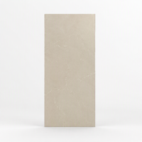 Carrelage en pierre frittée Adini Crème Beige Ultra-Mince Haute Dureté Ignifuge Antidérapant Surface Brillante Tailles Personnalisables pour