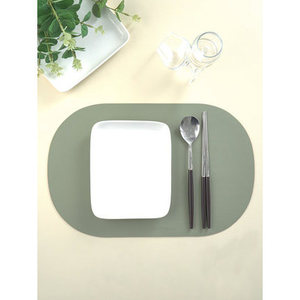 Tappetini da tavolo ovali verde 42x27 cm categoria di prodotto - Product Image 1