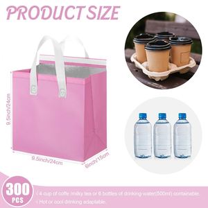 Bolsa Térmica Personalizada para Llevar Comida, Bolsa Aislante para Entrega de Alimentos, Bolsa de Compras con Aislamiento Térmico - Product Image 2