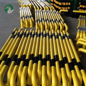 Xzl חם מכירת u בצורת רכבת נגד התנגשות בטיחות קריסת הגנה בר חזק נשלף פלדה חניה חניית מעקות - Product Image 6